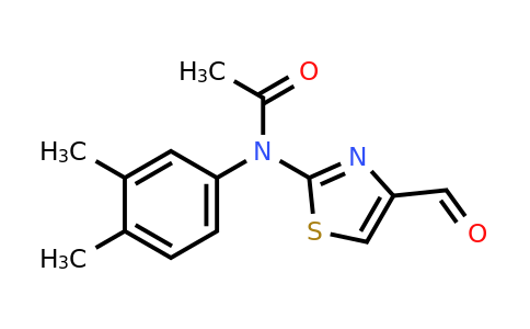 771499-43-5 | n-(3,4-Dimethylphenyl)-n-(4-formyl-1,3-thiazol-2-yl)acetamide