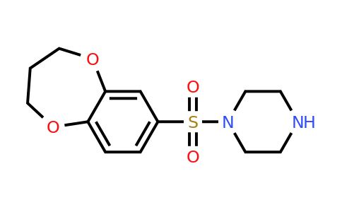 771499-94-6 | 1-((3,4-Dihydro-2h-benzo[b][1,4]dioxepin-7-yl)sulfonyl)piperazine
