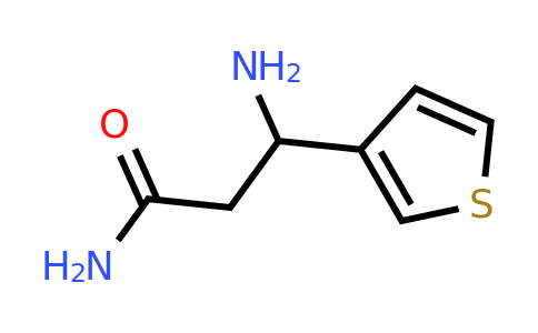 771520-86-6 | 3-Amino-3-(thiophen-3-yl)propanamide