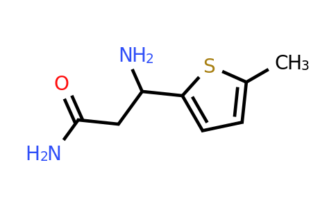 771528-83-7 | 3-Amino-3-(5-methylthiophen-2-yl)propanamide