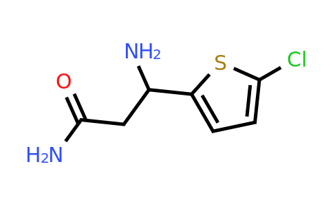 771530-00-8 | 3-Amino-3-(5-chlorothiophen-2-yl)propanamide