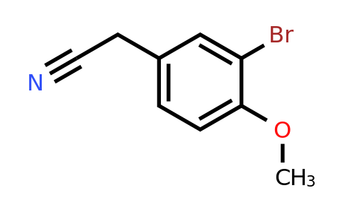 772-59-8 | 2-(3-Bromo-4-methoxyphenyl)acetonitrile