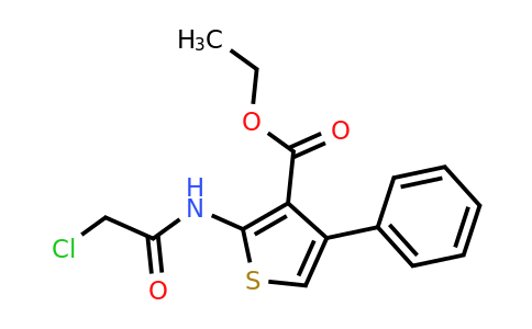 77261-21-3 | Ethyl 2-(2-chloroacetamido)-4-phenylthiophene-3-carboxylate