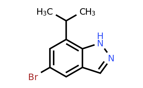 773887-09-5 | 5-Bromo-7-isopropyl-1H-indazole