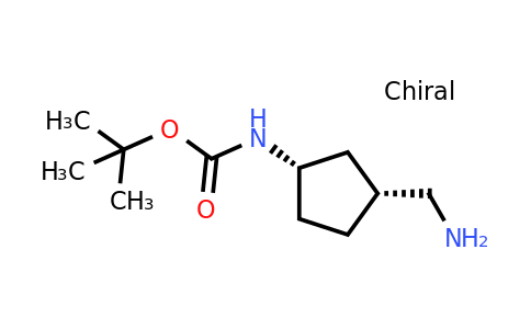 774213-03-5 | tert-butyl N-[(1S,3R)-3-(aminomethyl)cyclopentyl]carbamate