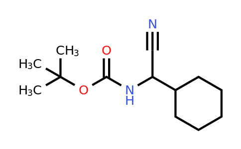 tert-Butyl n-[cyano(cyclohexyl)methyl]carbamate