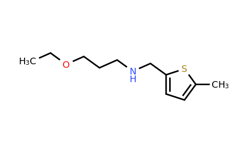 774551-38-1 | 3-Ethoxy-N-((5-methylthiophen-2-yl)methyl)propan-1-amine