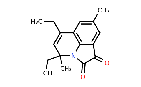 774561-60-3 | 4,6-Diethyl-4,8-dimethyl-4H-pyrrolo[3,2,1-ij]quinoline-1,2-dione