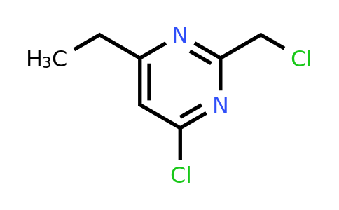 77457-72-8 | 4-Chloro-2-(chloromethyl)-6-ethylpyrimidine