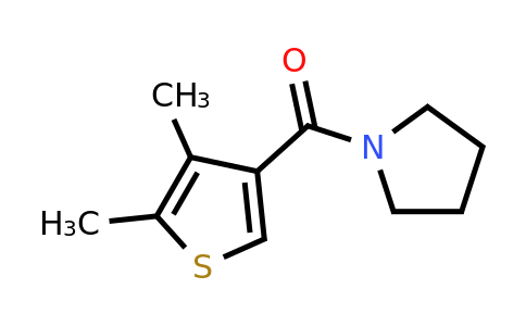 774589-67-2 | (4,5-Dimethylthiophen-3-yl)(pyrrolidin-1-yl)methanone