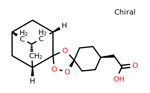774597-74-9 | rel-2-((1R,3R,4''S,5R,5'S,7R)-Dispiro[adamantane-2,3'-[1,2,4]trioxolane-5',1''-cyclohexan]-4''-yl)acetic acid