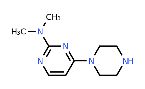 777807-92-8 | N,N-Dimethyl-4-(piperazin-1-yl)pyrimidin-2-amine