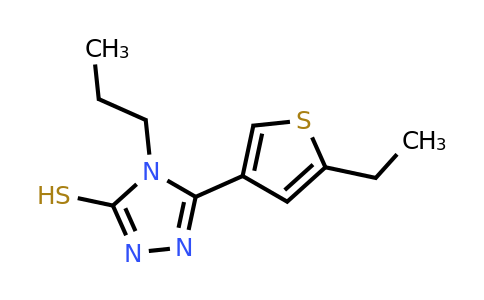 777879-21-7 | 5-(5-Ethylthiophen-3-yl)-4-propyl-4H-1,2,4-triazole-3-thiol