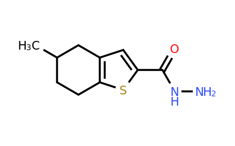 777880-70-3 | 5-Methyl-4,5,6,7-tetrahydro-1-benzothiophene-2-carbohydrazide