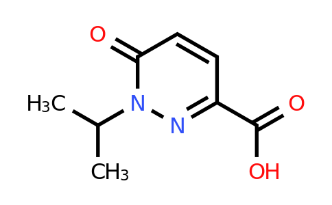 778594-18-6 | 6-Oxo-1-(propan-2-yl)-1,6-dihydropyridazine-3-carboxylic acid