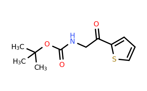 778617-77-9 | tert-Butyl n-[2-oxo-2-(thiophen-2-yl)ethyl]carbamate