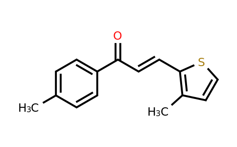 77869-09-1 | (2E)-1-(4-Methylphenyl)-3-(3-methylthiophen-2-yl)prop-2-en-1-one