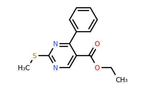 77995-06-3 | Ethyl 2-(methylthio)-4-phenylpyrimidine-5-carboxylate