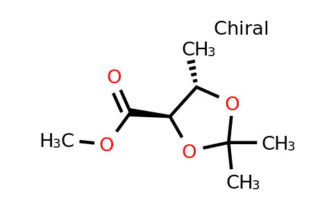 78086-72-3 | Methyl (4R,5S)-2,2,5-trimethyl-1,3-dioxolane-4-carboxylate
