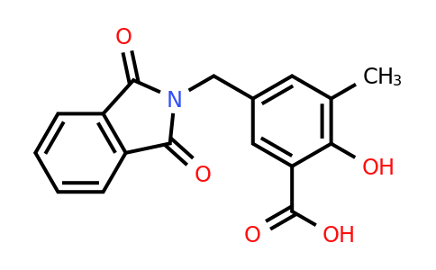781626-90-2 | 5-[(1,3-Dihydro-1,3-dioxo-2H-isoindol-2-yl)methyl]-2-hydroxy-3-methylbenzoic acid