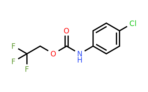 2,2,2-Trifluoroethyl n-(4-chlorophenyl)carbamate