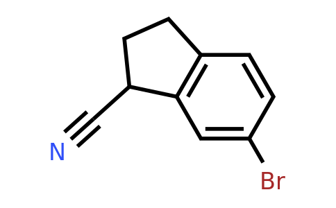 6-Bromo-2,3-dihydro-1H-indene-1-carbonitrile