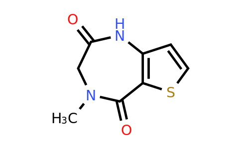 78756-30-6 | 4-Methyl-3,4-dihydro-1H-thieno[3,2-e][1,4]diazepine-2,5-dione