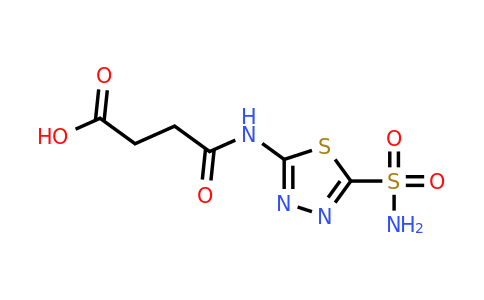 78851-85-1 | 4-Oxo-4-((5-sulfamoyl-1,3,4-thiadiazol-2-yl)amino)butanoic acid