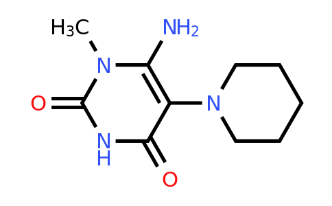 790232-28-9 | 6-Amino-1-methyl-5-(piperidin-1-yl)-1,2,3,4-tetrahydropyrimidine-2,4-dione