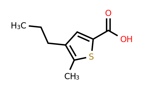 790263-47-7 | 5-Methyl-4-propylthiophene-2-carboxylic acid