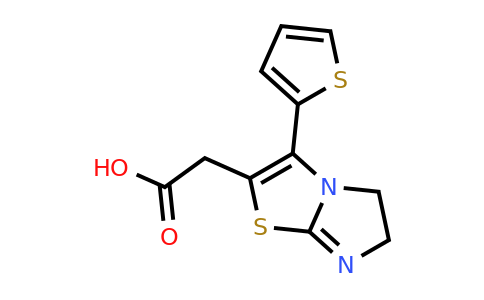 790263-50-2 | 2-[3-(thiophen-2-yl)-5h,6h-imidazo[2,1-b][1,3]thiazol-2-yl]acetic acid