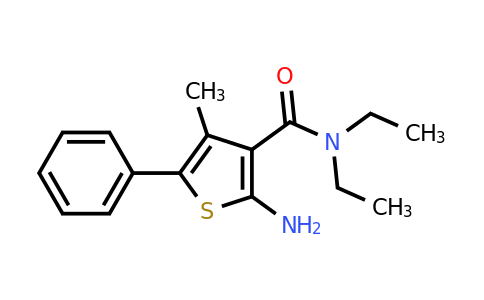 790270-91-6 | 2-Amino-N,N-diethyl-4-methyl-5-phenylthiophene-3-carboxamide