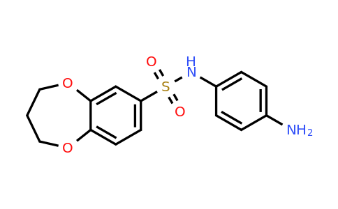 790271-22-6 | n-(4-Aminophenyl)-3,4-dihydro-2h-1,5-benzodioxepine-7-sulfonamide