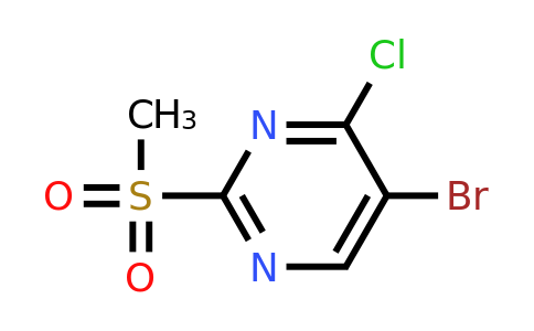79091-24-0 | 5-Bromo-4-chloro-2-(methylsulfonyl)pyrimidine
