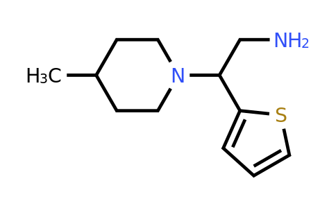791079-98-6 | 2-(4-Methylpiperidin-1-yl)-2-(thiophen-2-yl)ethan-1-amine