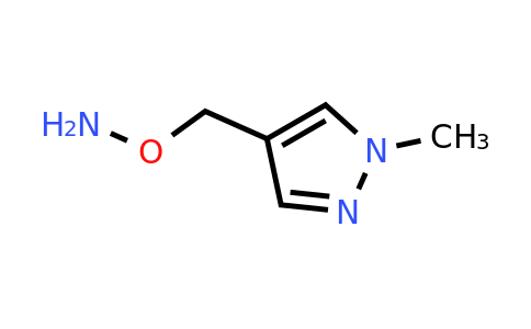 o-((1-Methyl-1h-pyrazol-4-yl)methyl)hydroxylamine