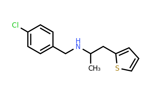 791601-02-0 | [(4-chlorophenyl)methyl][1-(thiophen-2-yl)propan-2-yl]amine