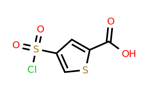 79279-54-2 | 4-(Chlorosulfonyl)thiophene-2-carboxylic acid