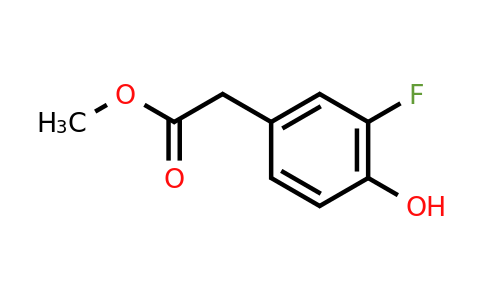 Methyl 2-(3-fluoro-4-hydroxyphenyl)acetate