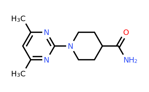 792940-20-6 | 1-(4,6-Dimethylpyrimidin-2-yl)piperidine-4-carboxamide