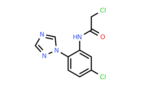 792953-83-4 | 2-Chloro-n-[5-chloro-2-(1h-1,2,4-triazol-1-yl)phenyl]acetamide