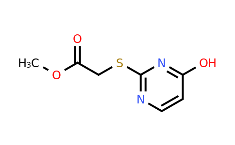 79361-42-5 | Methyl 2-((4-hydroxypyrimidin-2-yl)thio)acetate