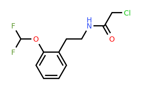 793727-80-7 | 2-Chloro-n-{2-[2-(difluoromethoxy)phenyl]ethyl}acetamide