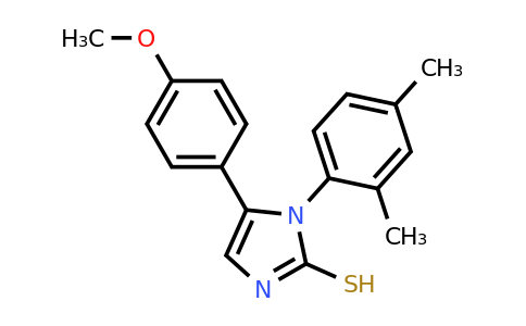 794554-71-5 | 1-(2,4-Dimethylphenyl)-5-(4-methoxyphenyl)-1h-imidazole-2-thiol