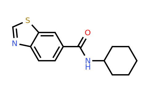 794557-77-0 | n-Cyclohexylbenzo[d]thiazole-6-carboxamide