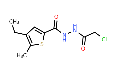 794582-33-5 | n'-(2-Chloroacetyl)-4-ethyl-5-methylthiophene-2-carbohydrazide