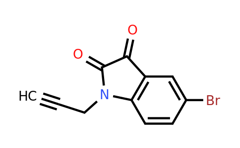 79552-50-4 | 5-Bromo-1-(prop-2-yn-1-yl)-2,3-dihydro-1h-indole-2,3-dione
