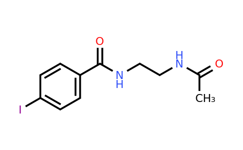 n-(2-Acetamidoethyl)-4-iodobenzamide