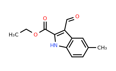 79652-35-0 | Ethyl 3-formyl-5-methyl-1H-indole-2-carboxylate