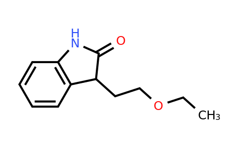 797051-88-8 | 3-(2-Ethoxyethyl)-2,3-dihydro-1h-indol-2-one
